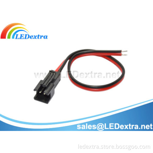2 PIN JST SM Male Connector Cable For for EL Light